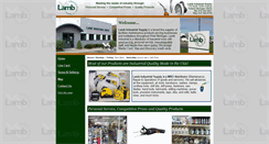 Desktop Screenshot of lambindustrial.com